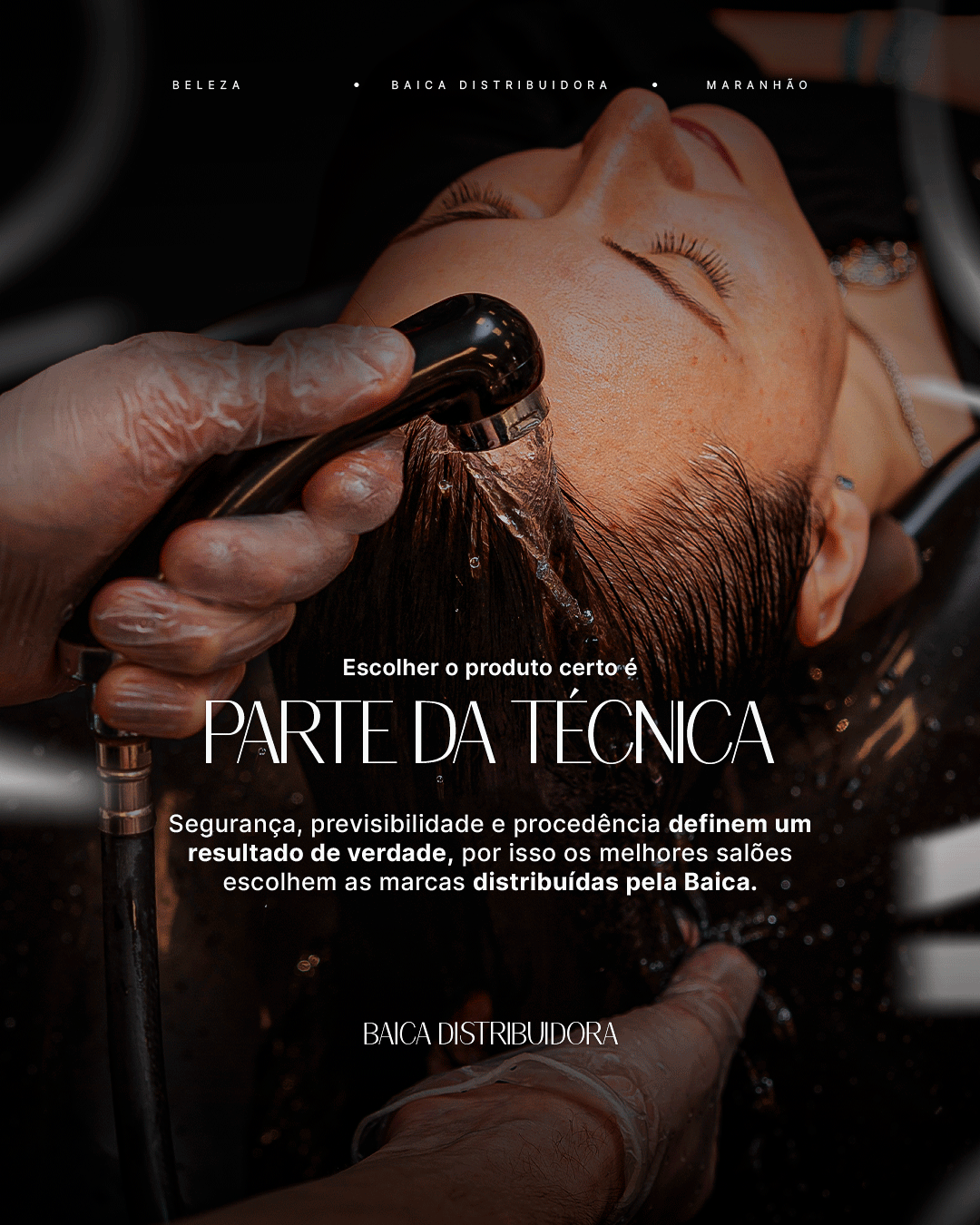 Banner de cliente de salão